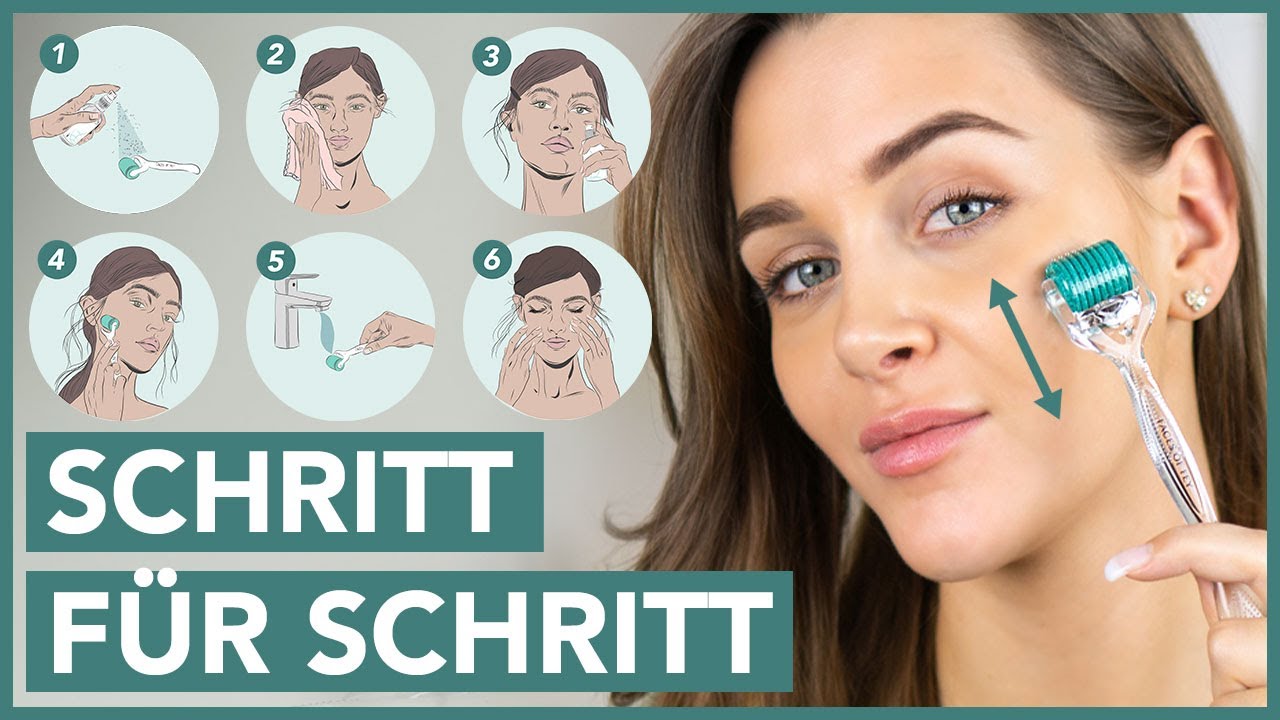 Dermaroller Anwendung STEP BY STEP – einfach und sicher