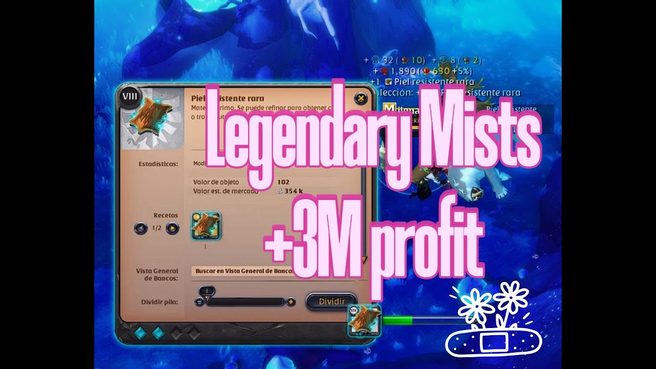Gathering in LEGENDARY mists +3M PROFIT (Ep. 4) Albion Online