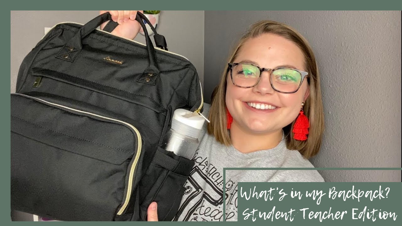 What's in my Backpack?  |  Student Teacher Edition