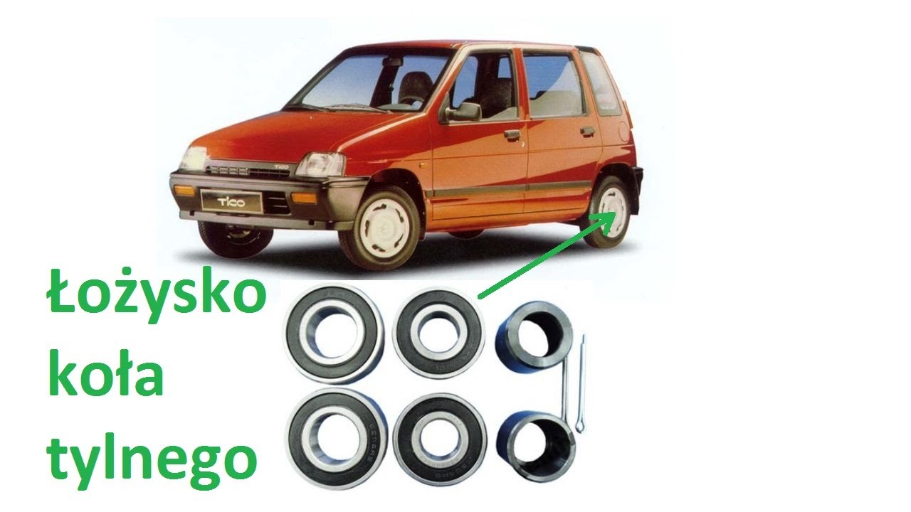 [Tico] Wymiana łożyska koła tylnego