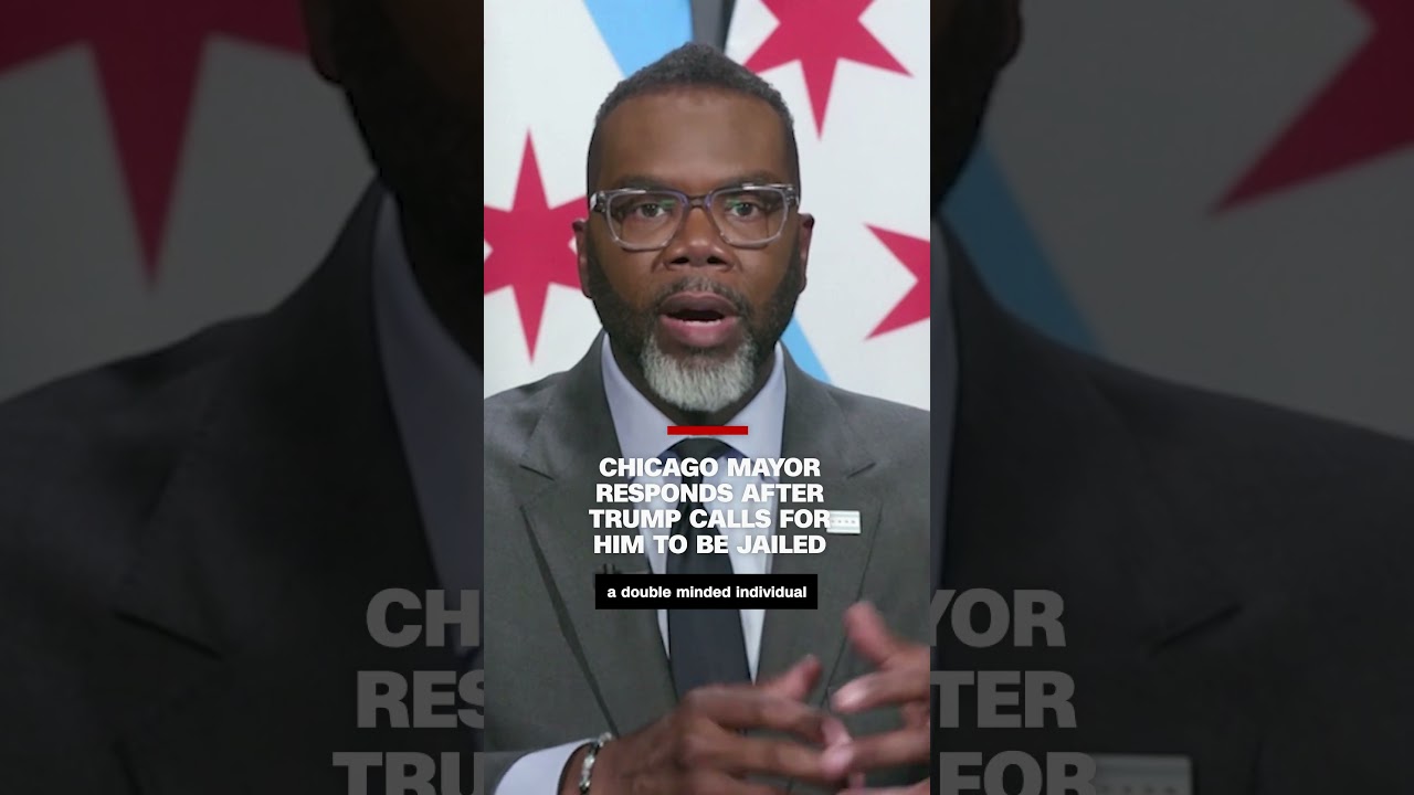 Chicago mayor responds to Trump's call to have him jailed