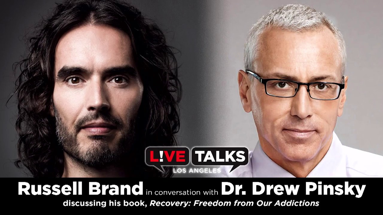 Russell Brand​ in conversation with Dr. Drew​ Pinsky at Live Talks Los Angeles