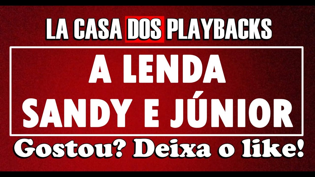 KARAOKÊ DE ARROCHA | A LENDA SANDY E JÚNIOR |
