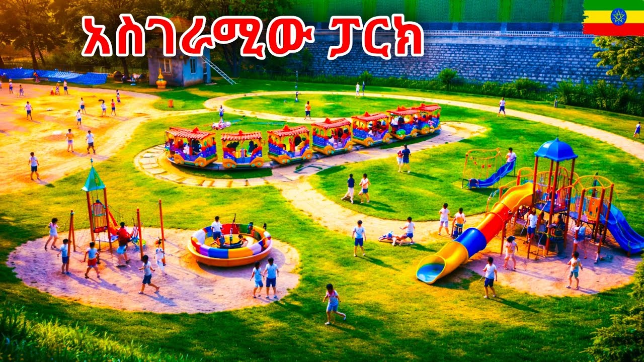 Addis Ababa&rsquo;s New Elegant Park 🇪🇹🇰🇷 | Ethio&ndash;Korea Friendship & Kids Playground | Walking Tour 2026
