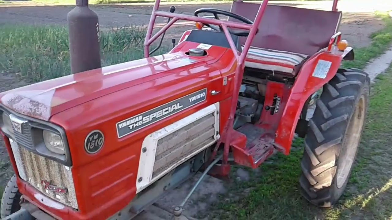 Японский минитрактор янмар Yanmar