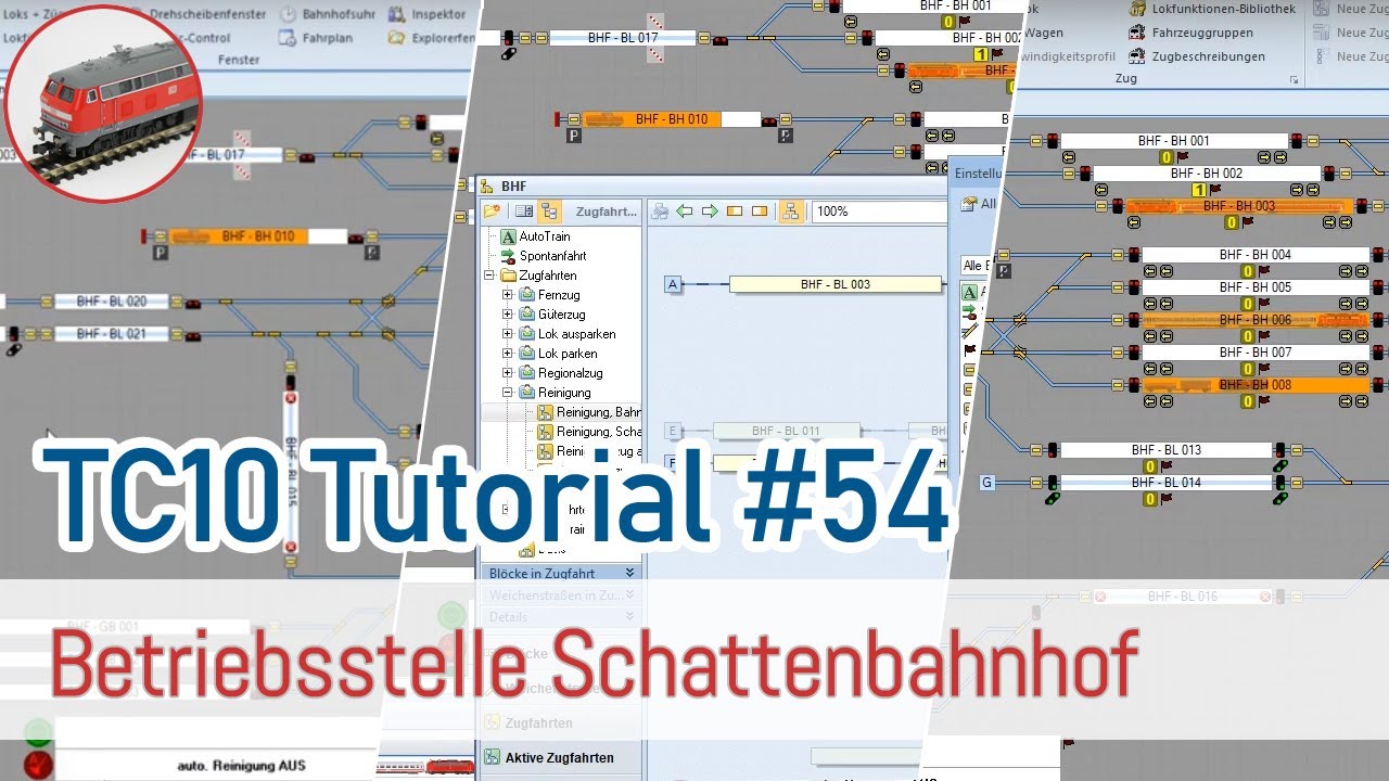 TrainController 10, Tutorial #54 - Umstieg auf TC10, Betriebsstelle 