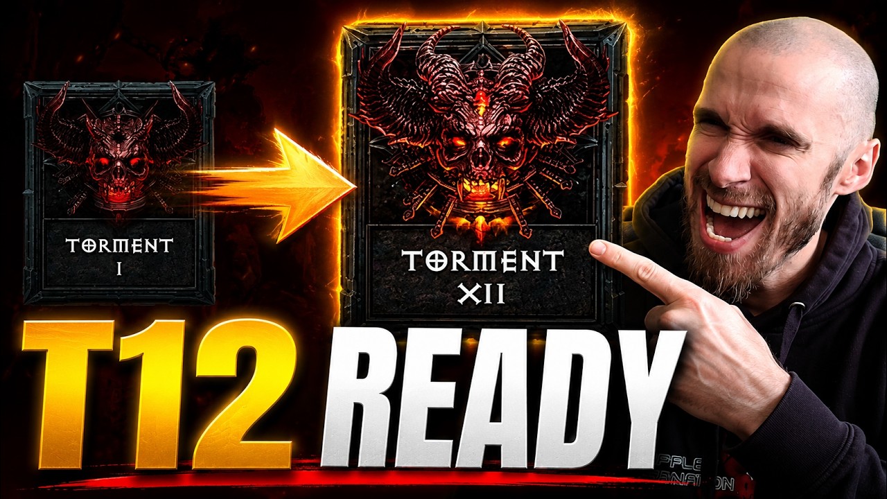Правильная прокачка для Истязания 12 в 14-м сезоне Diablo 4!