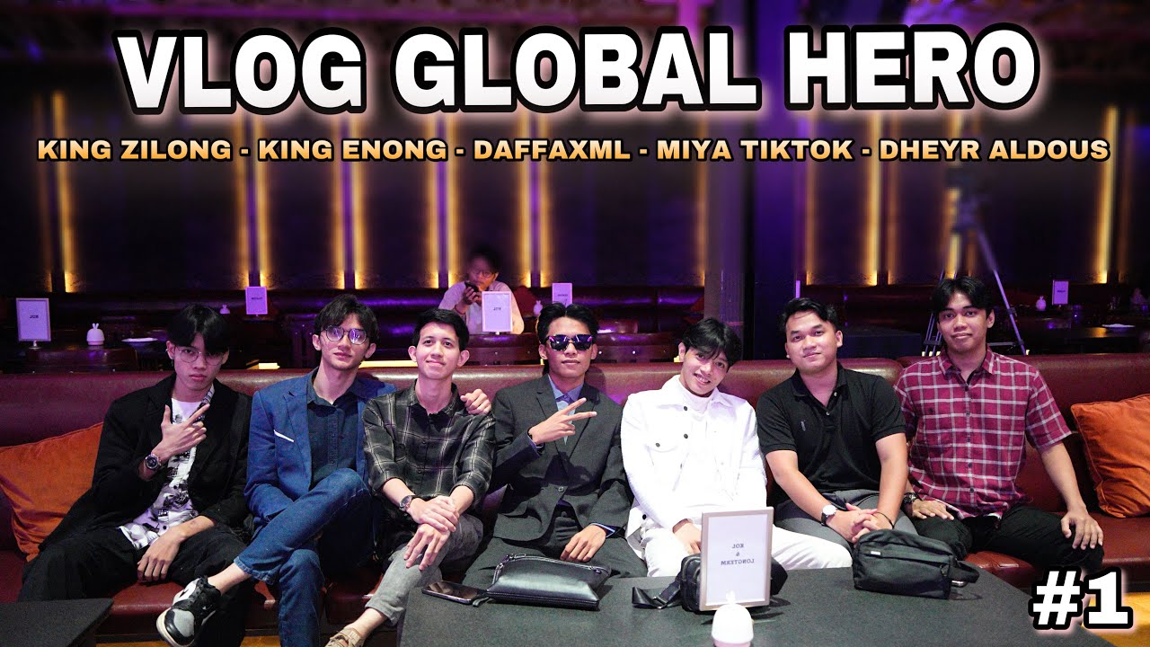 VLOG Ke Jakarta #1 - Bertemu Banyak Top Global Hero 🔥