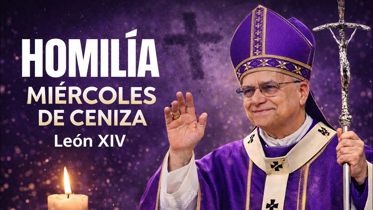 El Papa León XIV inicia la Cuaresma | Homilía Miércoles de Ceniza 2026