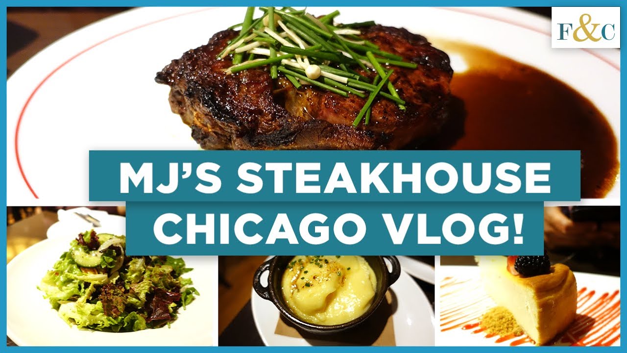 Dining at Michael Jordan's Steakhouse VLOG! |  | Frolic & Courage #CHICAGO