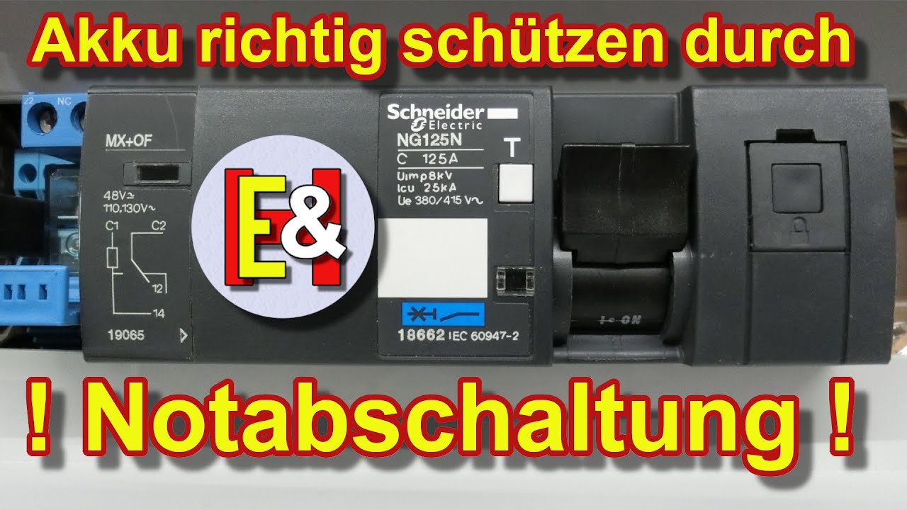 BMS Abschaltung mit NG125N, worauf muss man achten?