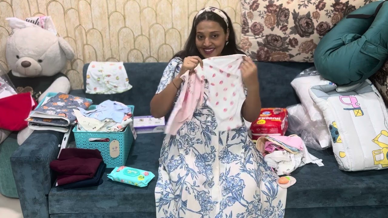 Let’s pack hospital bag for upcoming baby here I pack all necessary item