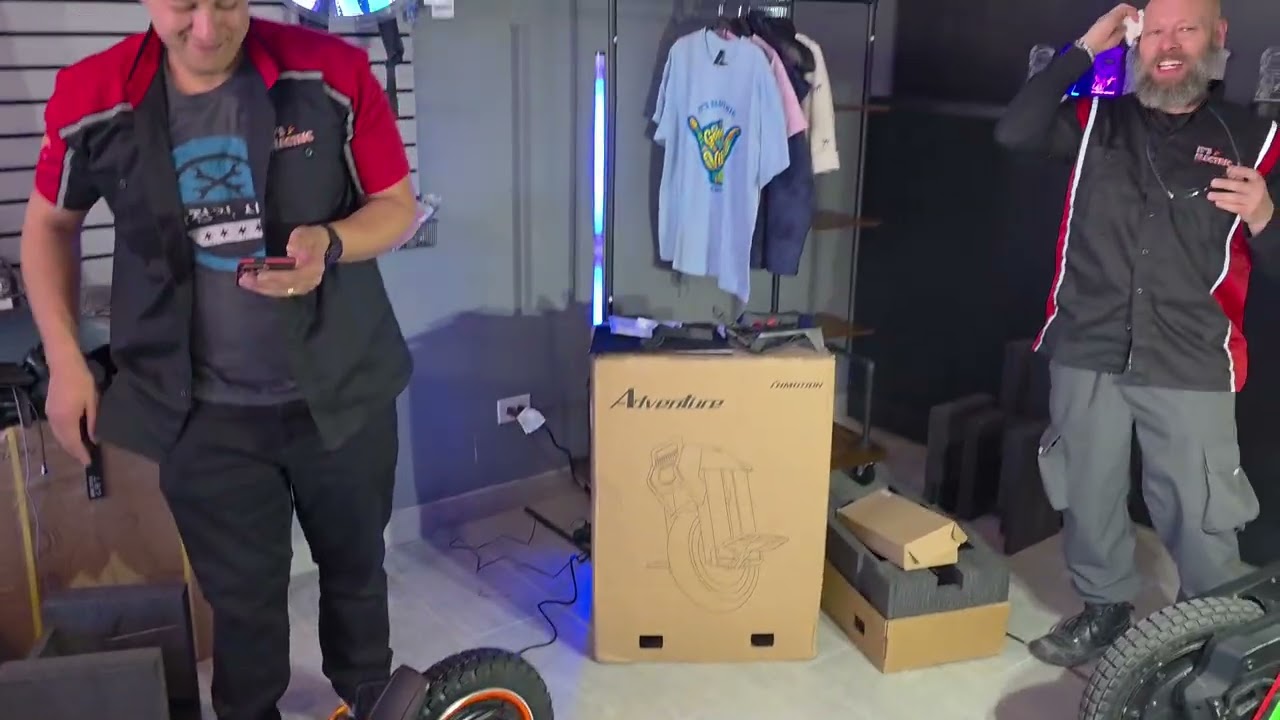 GRAND OPENING. Inmotion V14 unboxing. 3/13/26