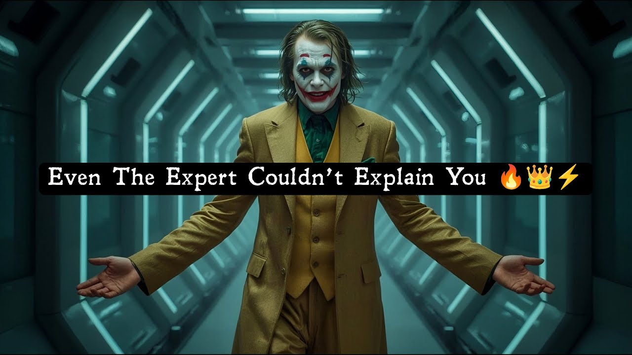 They Brought In An Expert To Understand You — He Left More Uncertain Than Before | Joker Speech