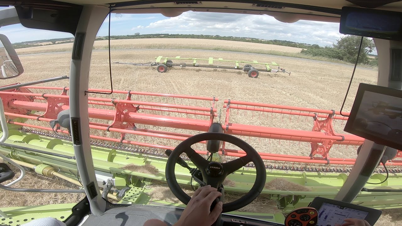 🇫🇷 [CabView] HARVEST 2019 !! New Claas Lexion 770 & Vario 1080