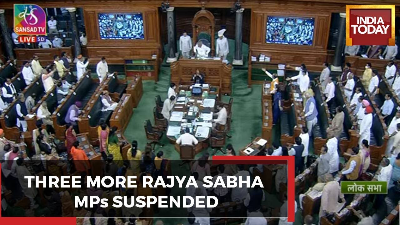 3 More Rajya Sabha MPs Including Sushil Gupta, Sandeep & Ajit Kumar Suspended for Week