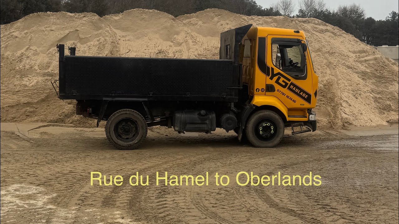 Drive from Rue du Hamel to  Oberlands 