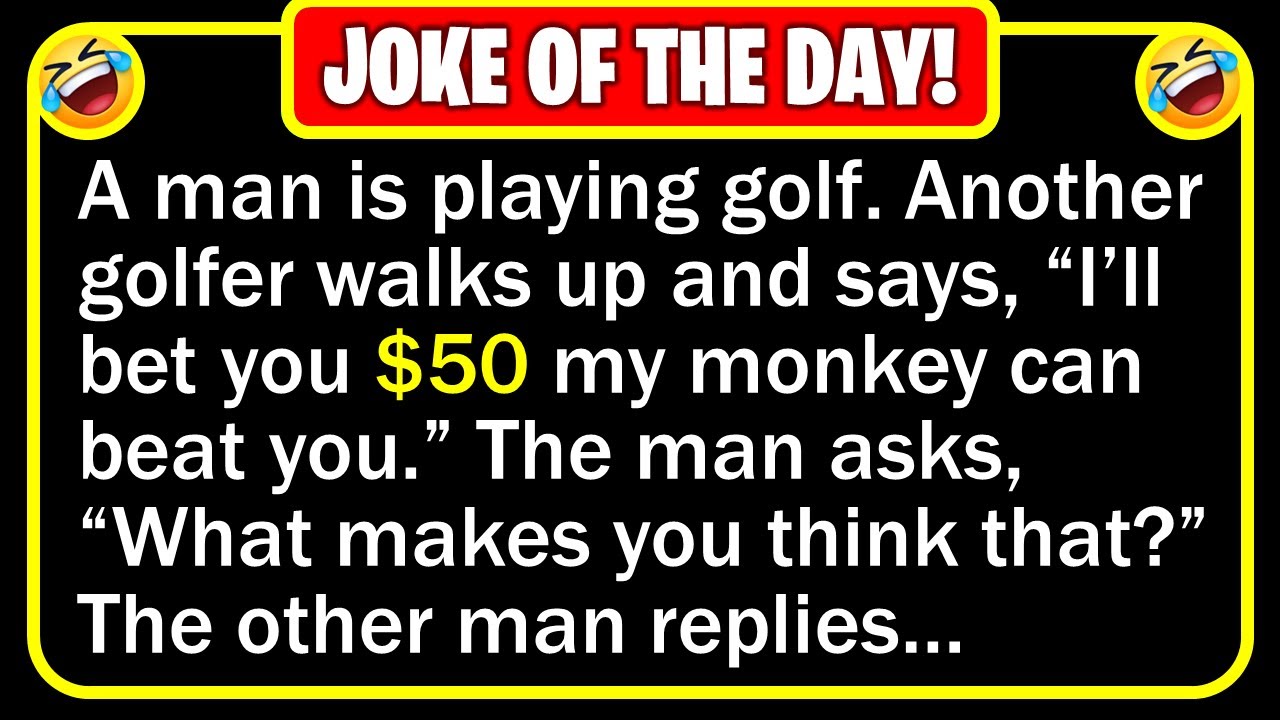 🤣 BEST JOKE OF THE DAY! - A man goes to a golf course, and tells the...  | Funny Daily Jokes