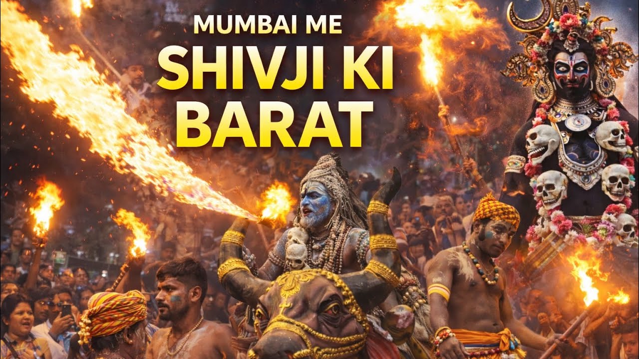 MAHASHIVRATRI SHIV BARAAT TRIYUGNARAYANTRUST MAROL NAKA SWAYAMBHU PALESHWAR MAHADEV MANDIR MUMBAI