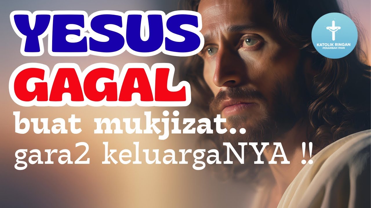 Ditolak di Tempat Sendiri? Yesus Juga Ngalamin Ini (Markus 6:1-6) | Refleksi Katolik