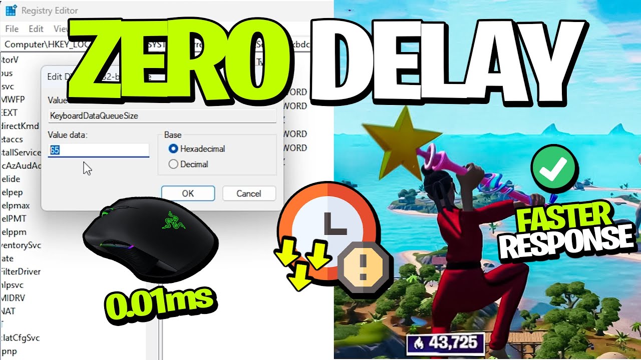 FIX FORTNITE INPUT DELAY FOREVER! - PROS Proven Tips