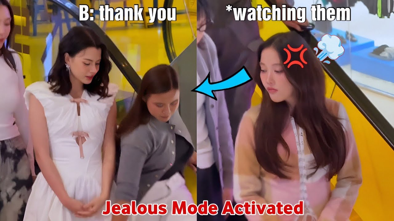(Freenbecky) Freen got Jealous when she saw someone take care of Becky 