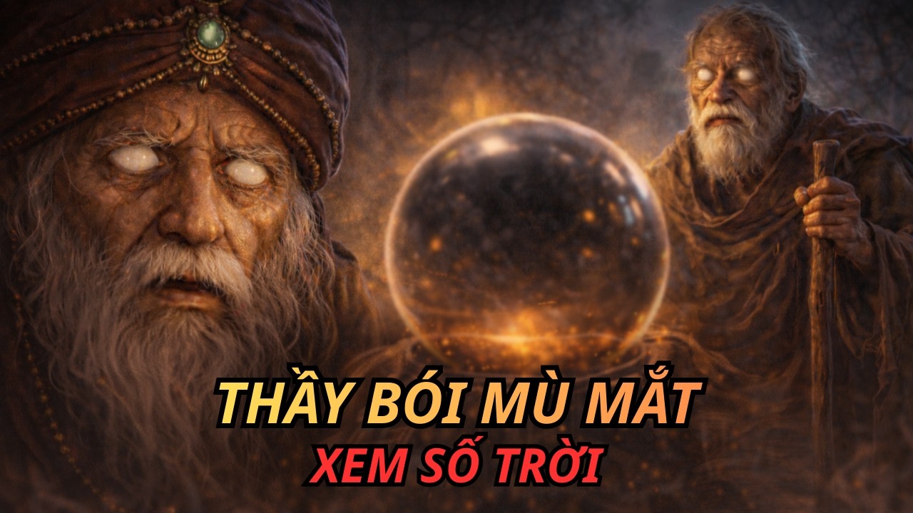 Thầy Bói Mù Mắt Vì Xem Số Trời | Câu Chuyện Luật Nhân Quả Nghe Mà Lạnh Sống Lưng