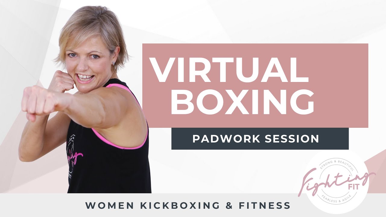 Virtual Boxing Workout 💪 Boxing for Women ( virtual padwork)