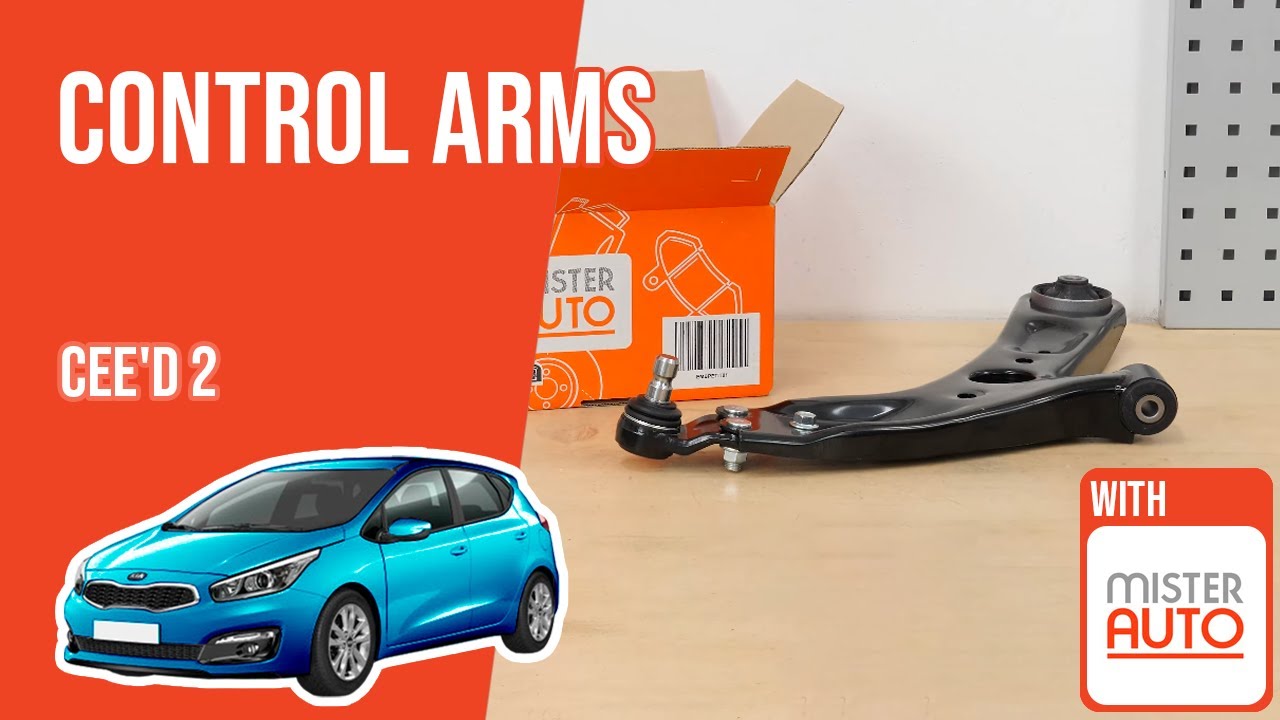 How to replace the control arms Ceed mk2 🚗