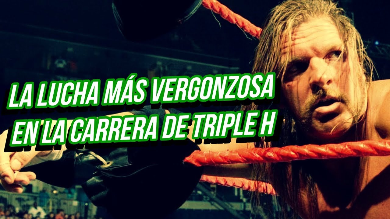 ¡La lucha MÁS VERGONZOSA en la carrera de TRIPLE H!