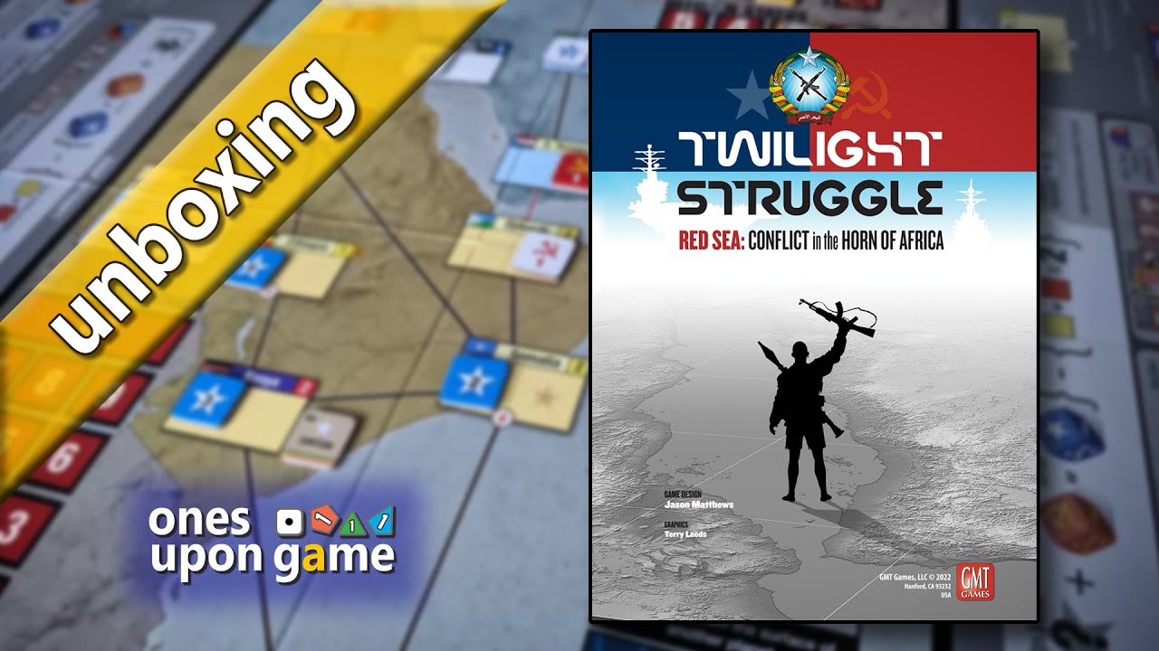 Twilight Struggle Red Sea: Conflict in the Horn of Africa || unboxing