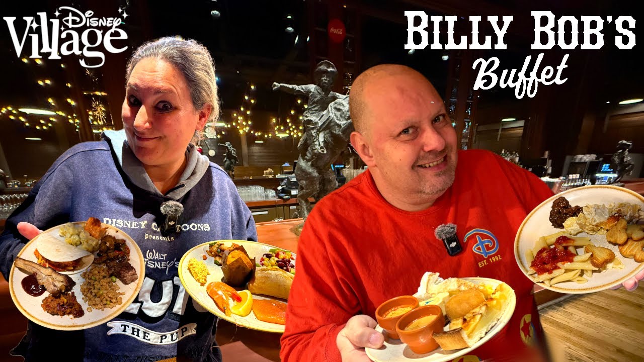 DECOUVERTE DU RESTAURANT BILLY BOB'S BUFFET A DISNEYLAND PARIS