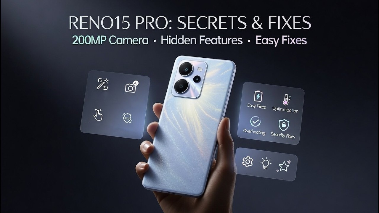 OPPO Reno 15 Pro – Best Tips, Hidden Features & Easy Fixes