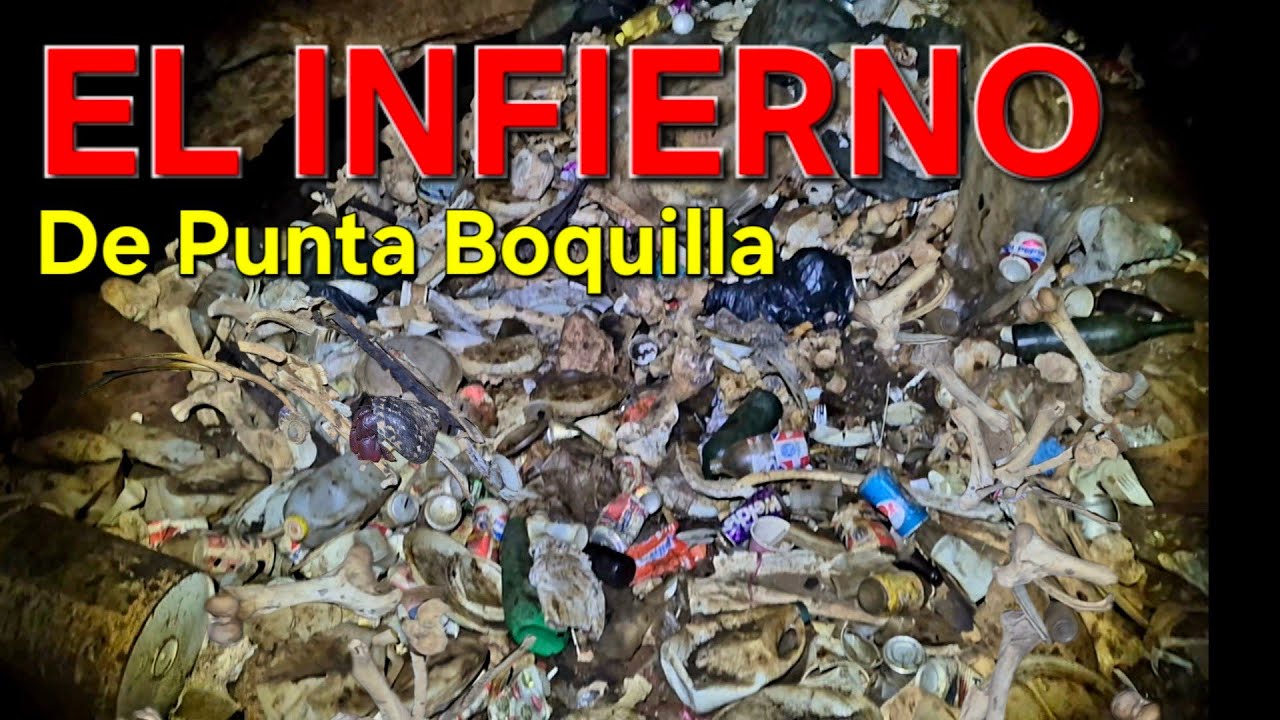 Cueva El INFIERNO de Punta Boquilla ☠️