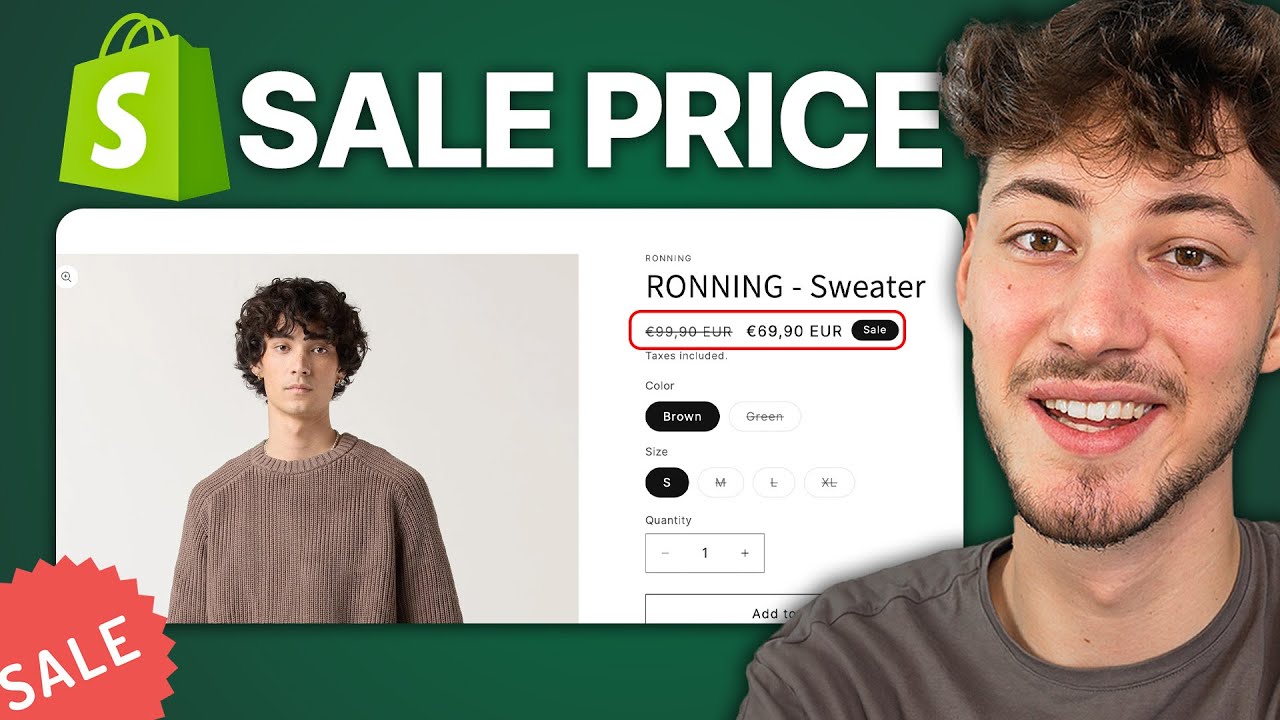 How To Add a SALE PRICE To Shopify (2026 Updated Tutorial)