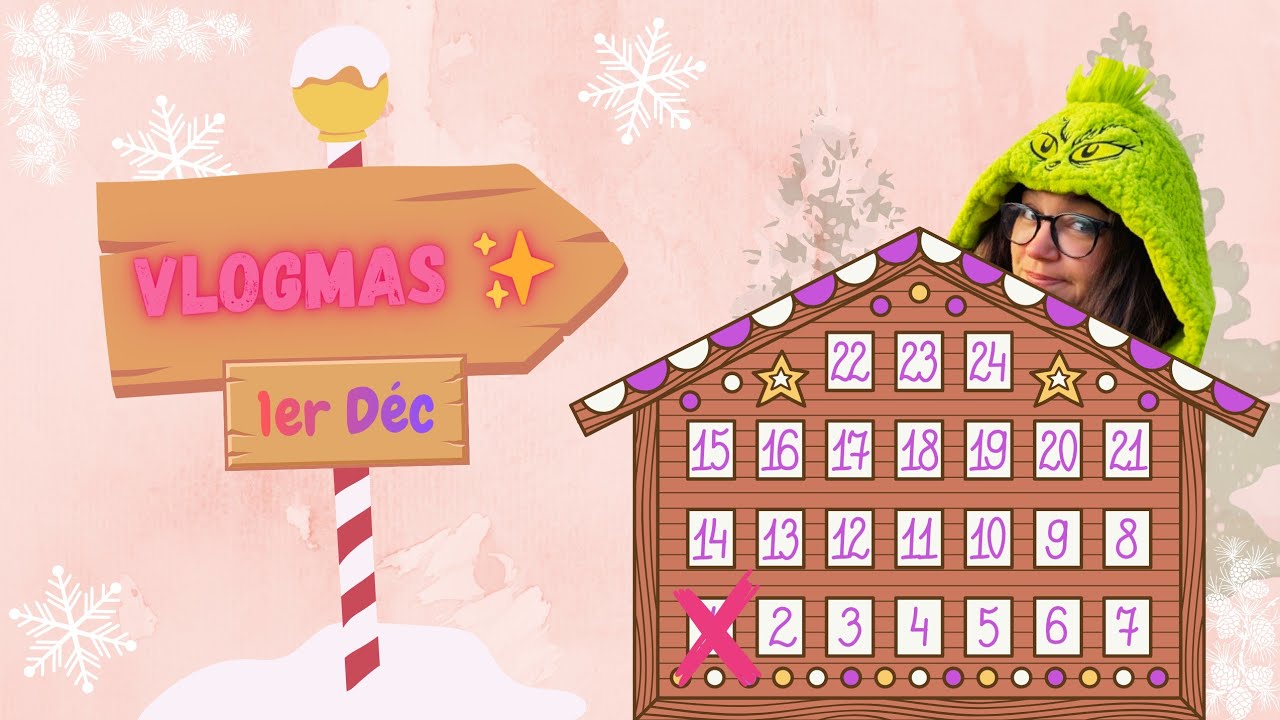 🎄Vlogmas 1 | Budget et retour de courses 💸