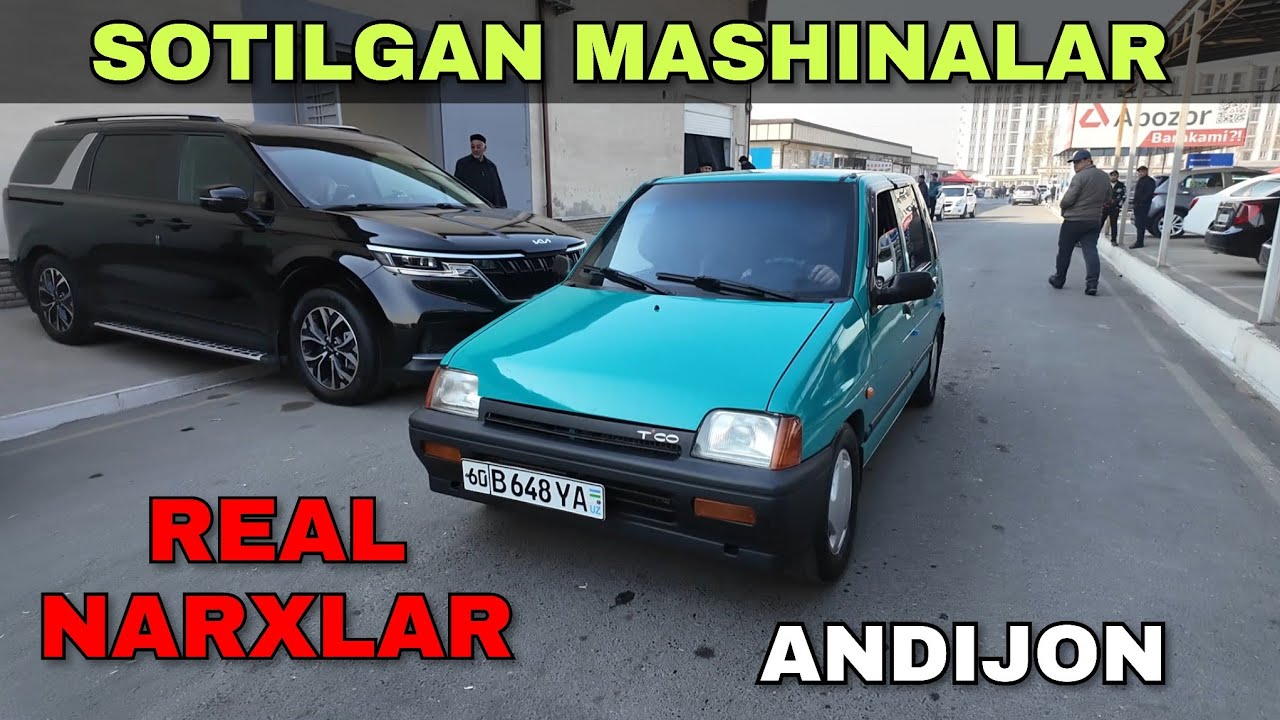 BUGUNGI REAL NARXLAR. 28-NOYABR. ANDIJON MASHINA BOZORI NARXLARI 