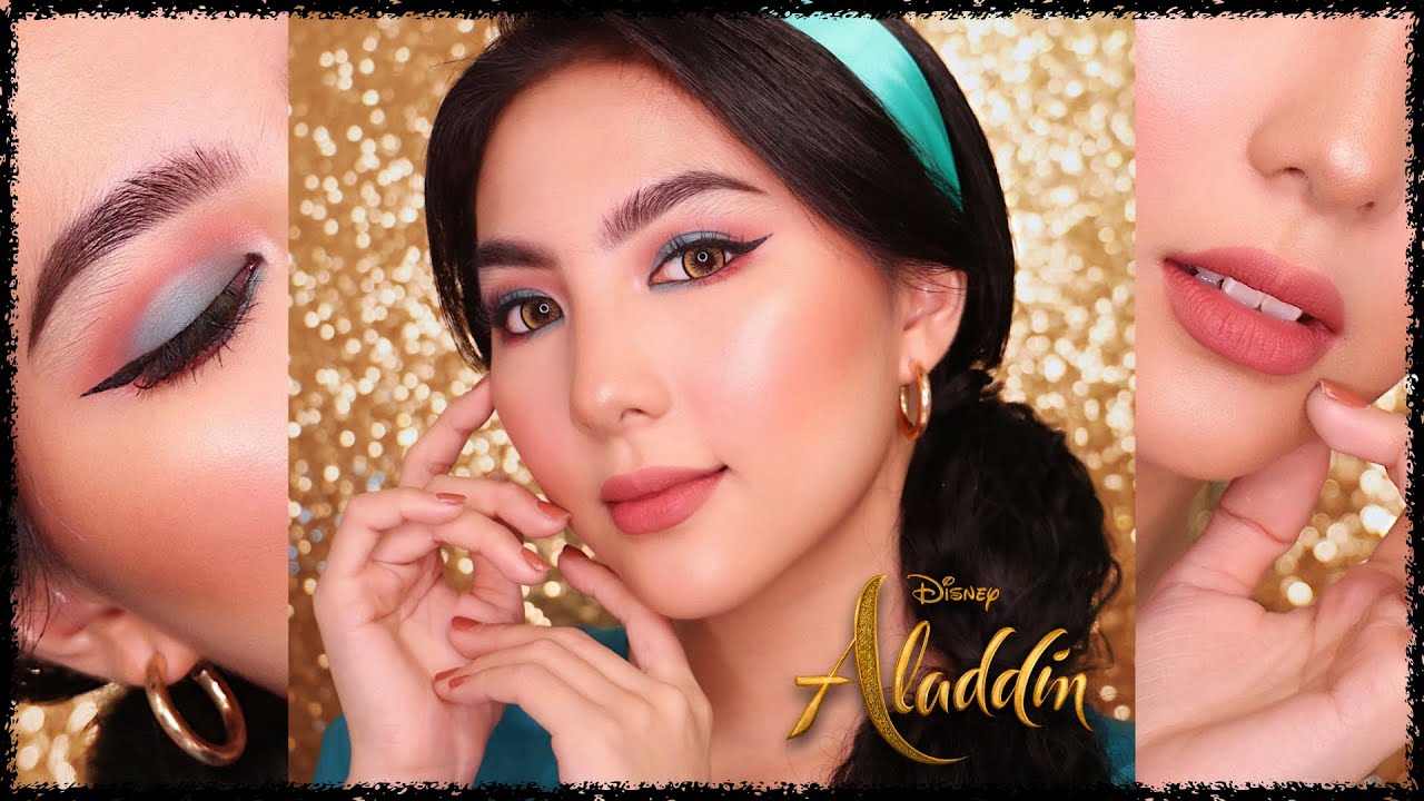 Princess Jasmine Makeup Tutorial 👑| ALADDIN 2019