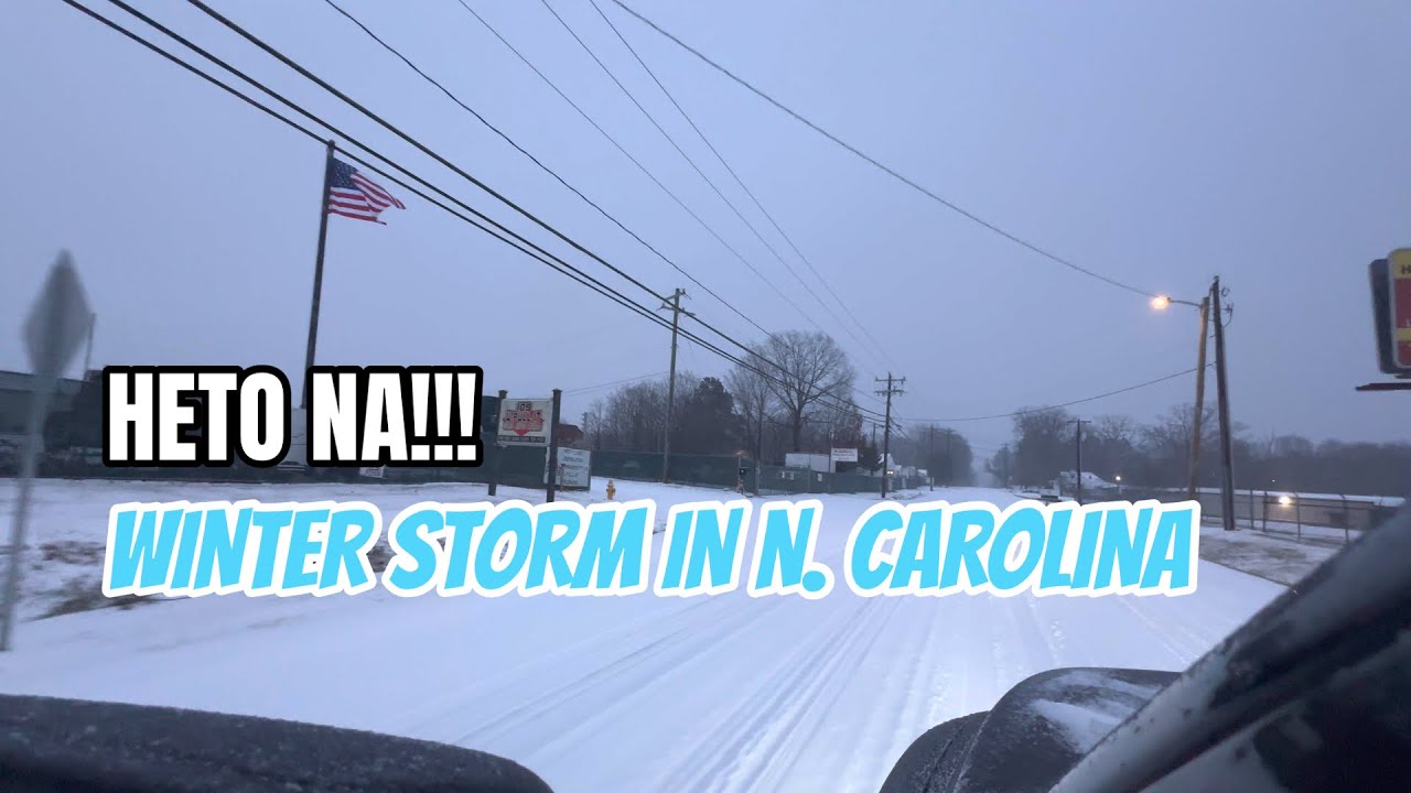 Ep. 162: Winter Storm sa N. Carolina | PULOY SQUAD🇺🇸