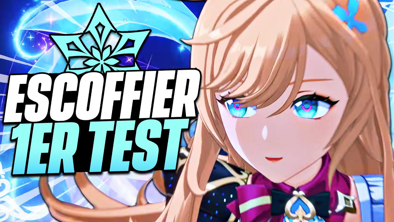 ESCOFFIER EST RIDICULE ! Showcase Niveau 90 et Premiers Tests | Genshin Impact 5.6