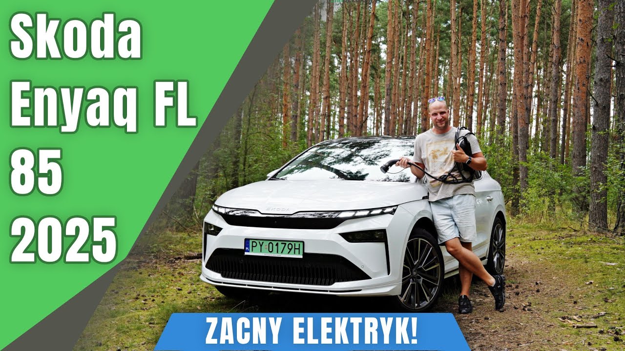 Skoda Enyaq 85 Coupe 285KM RWD 82 kWh 2025. Stylowo i wygodnie!