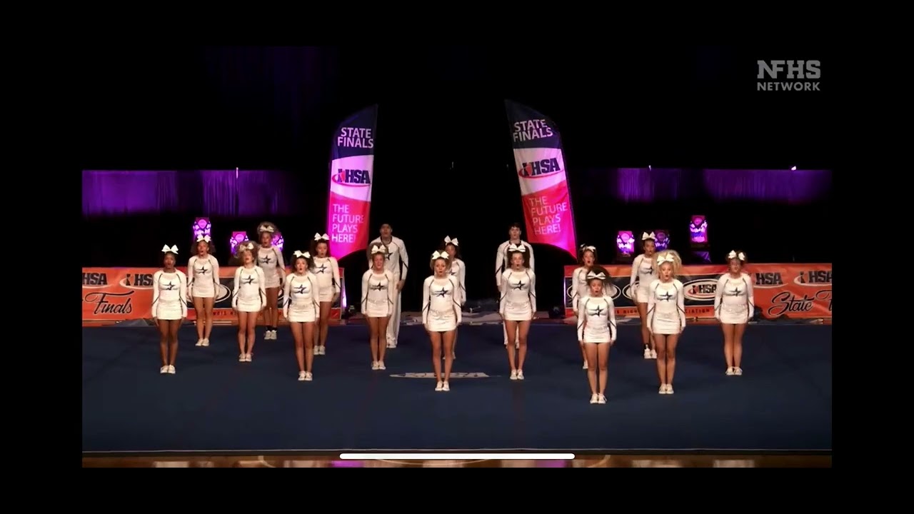St Charles North High School IHSA Cheerleading State Finals 2024