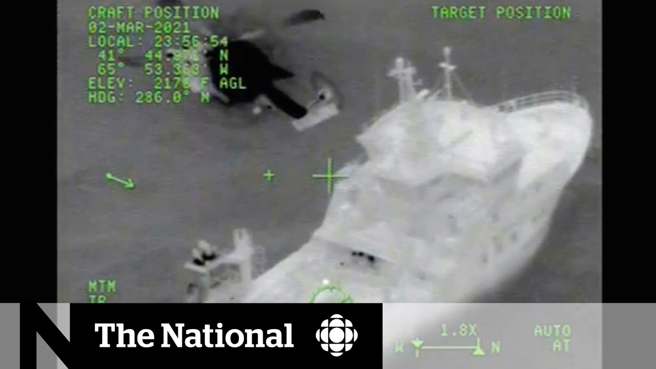 Daring rescue saves 31 crew from burning N.S. fishing boat
