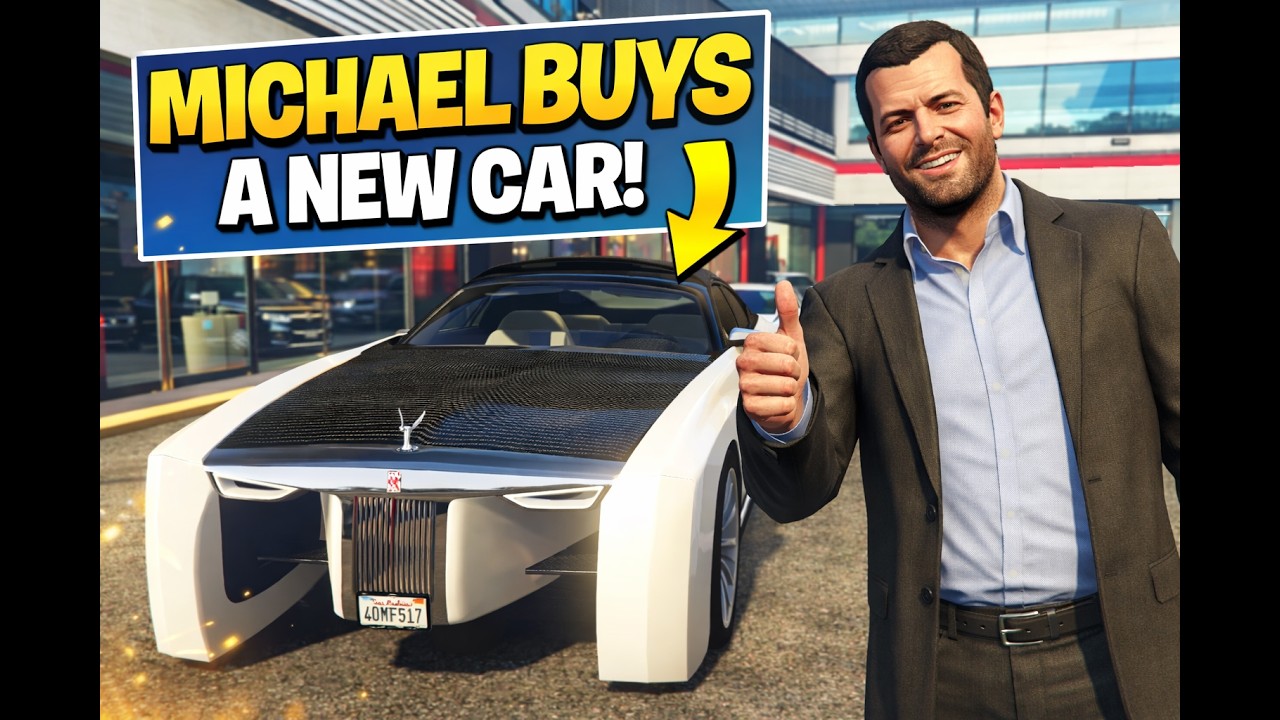 Michael Buys a New Car from Franklin's Showroom | GTA 5 Gameplay | HINDI | Car Showroom | 2026