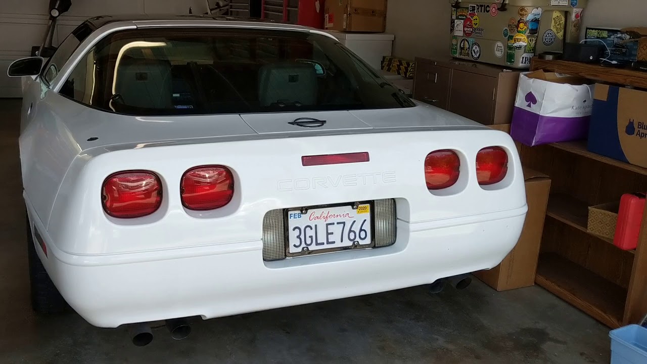 Differences Between 90 and 91 C4 Corvette Walk Around