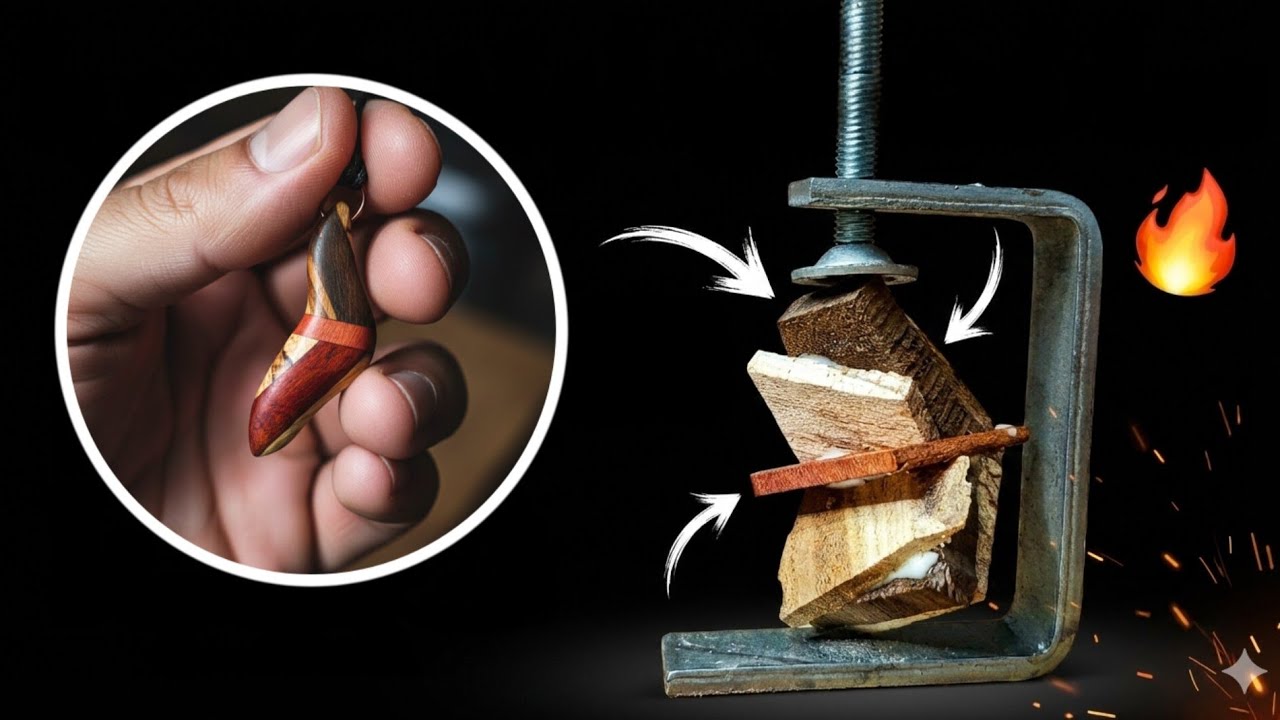 How to Turn Scrap Wood into a Handmade Wooden Necklace