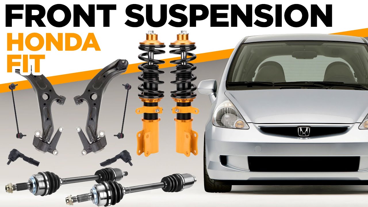 How to Replace ALL of Front Suspension on Honda Fit/Jazz 2002-2008