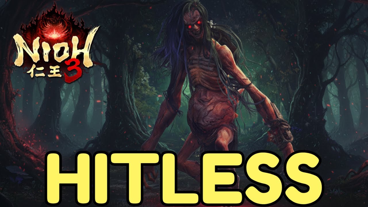 NIOH 3 - Gaki Chief HITLESS Boss Fight [No Hit Boss Fight]