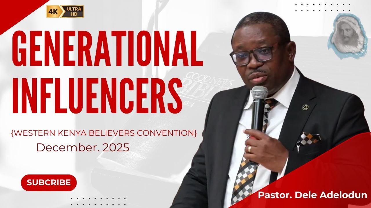 [SERMON]Generational_Influencers - Pastor. Dele Adelodun {WESTERN KENYA BELIEVERS CONVENTION}