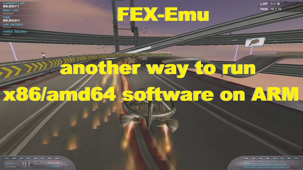 FEX Emu &mdash; еще один способ запустить программное обеспечение x86/amd64 на ARM64